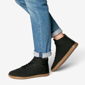 Feelgounds Knit Urban Black High-Top Sneakers Unisex Size 12 Men W10 Unisex
